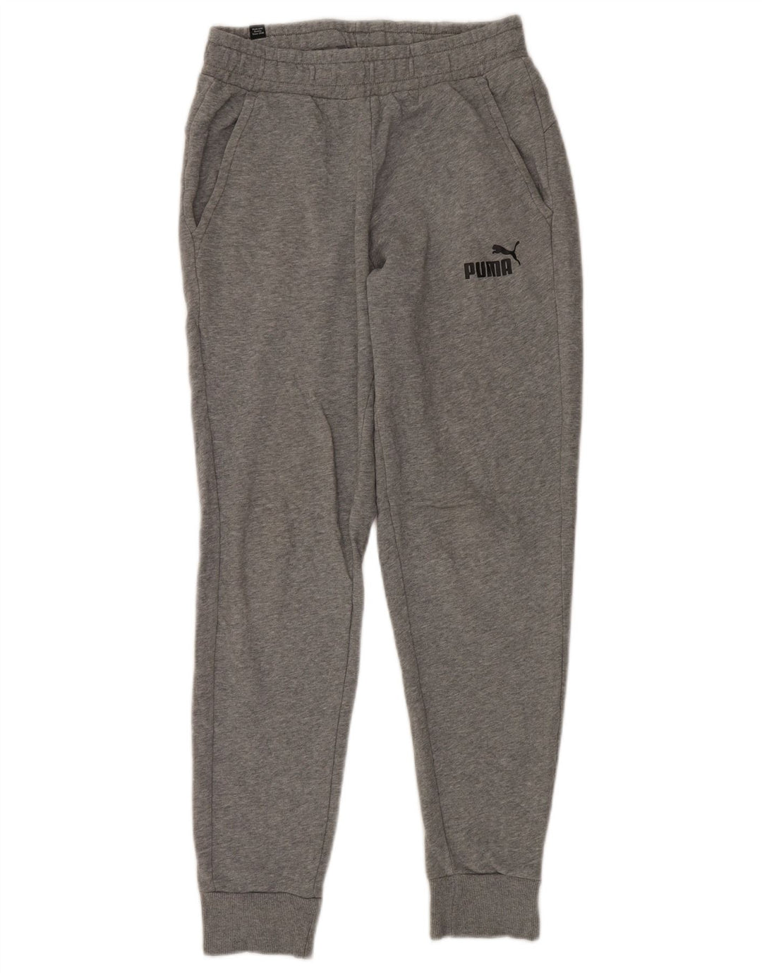 Pantaloni da tuta da uomo Puma Joggers piccoli in cotone grigio