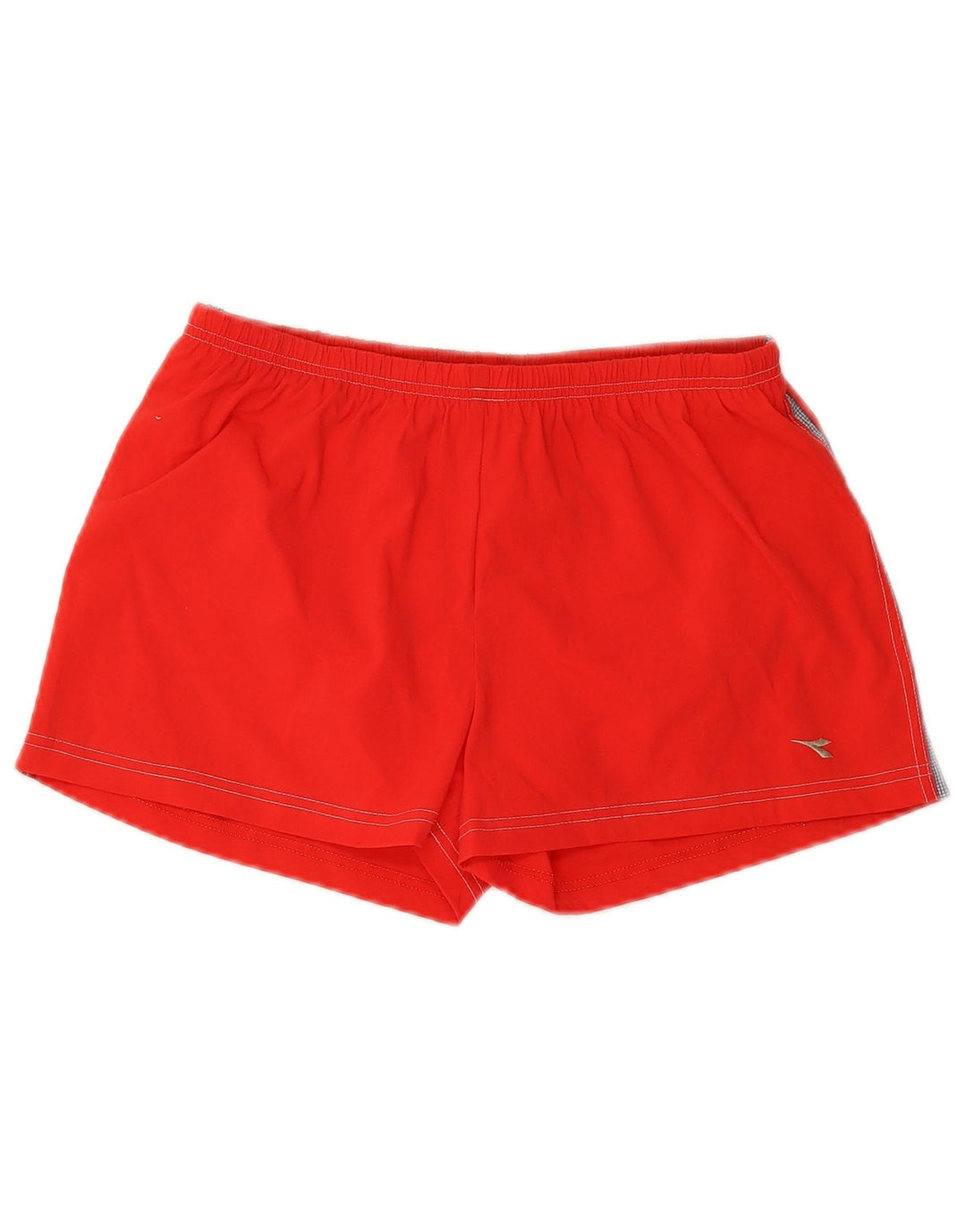 DIADORA Pantaloncini da Bagno Donna UK 14 Large Rosso Poliammide