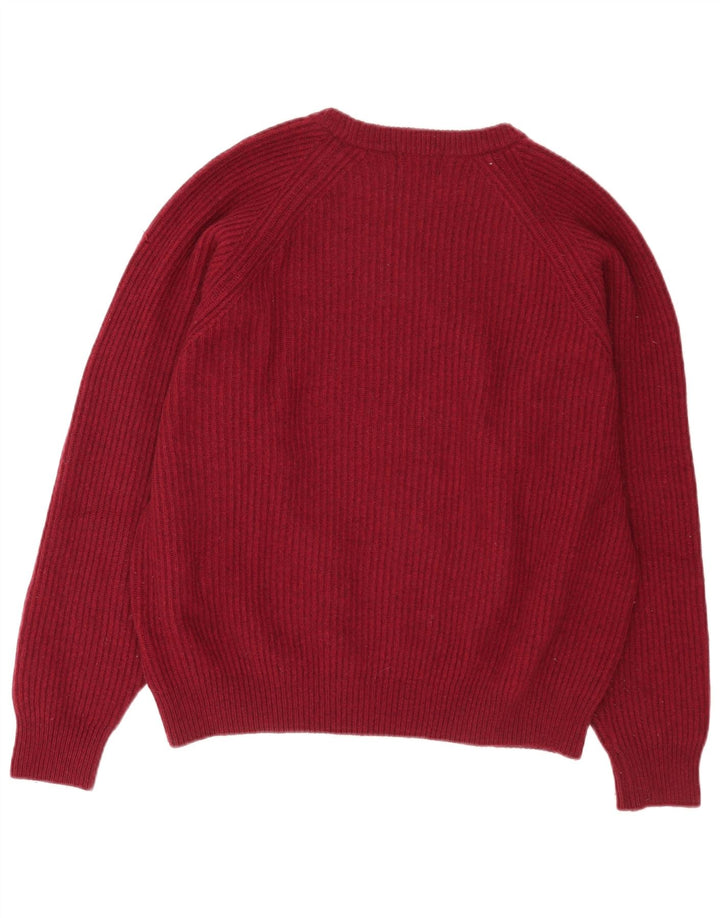 Maglione Kappa da uomo girocollo XL in lana bordeaux