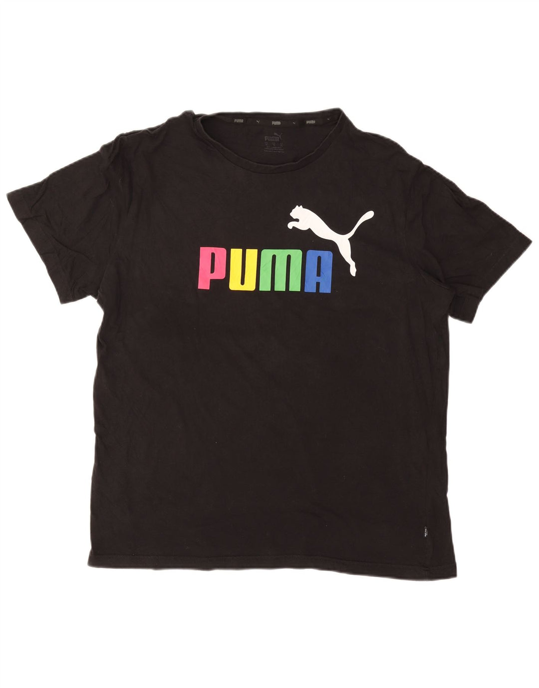 T-shirt grafica PUMA da uomo XL nera