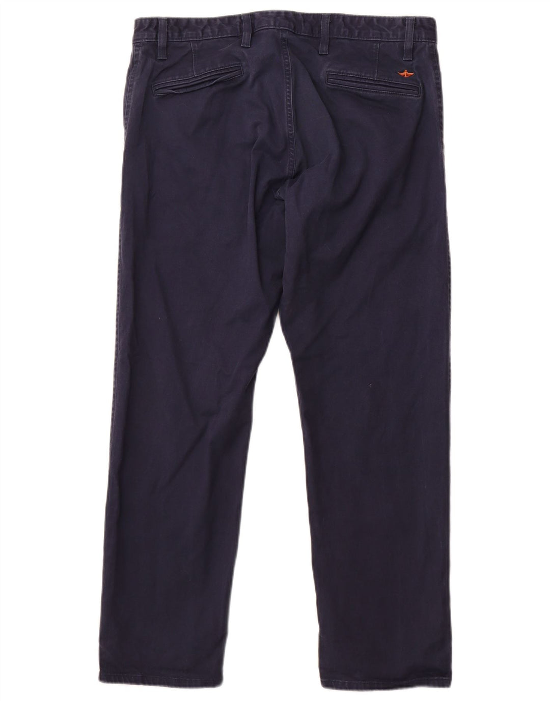 Pantaloni chino dritti da uomo Dockers W36 L30 in cotone blu navy