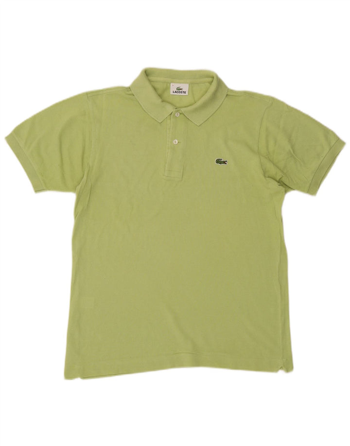 Polo da uomo Lacoste taglia 3 piccola in cotone verde