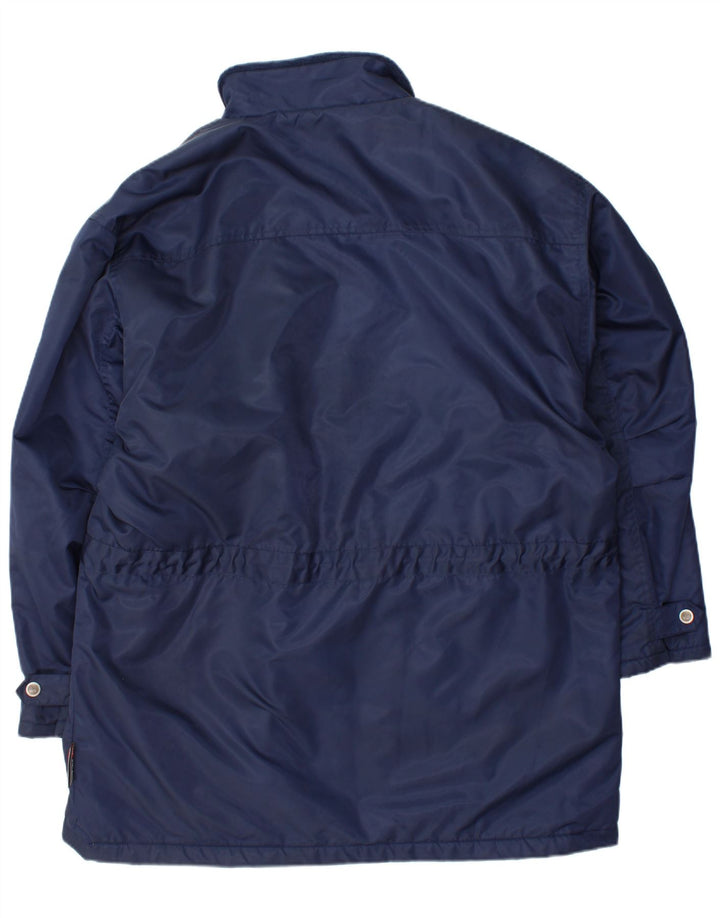 Cappotto giacca a vento da uomo CANTERBURY UK 40 Large in nylon blu navy