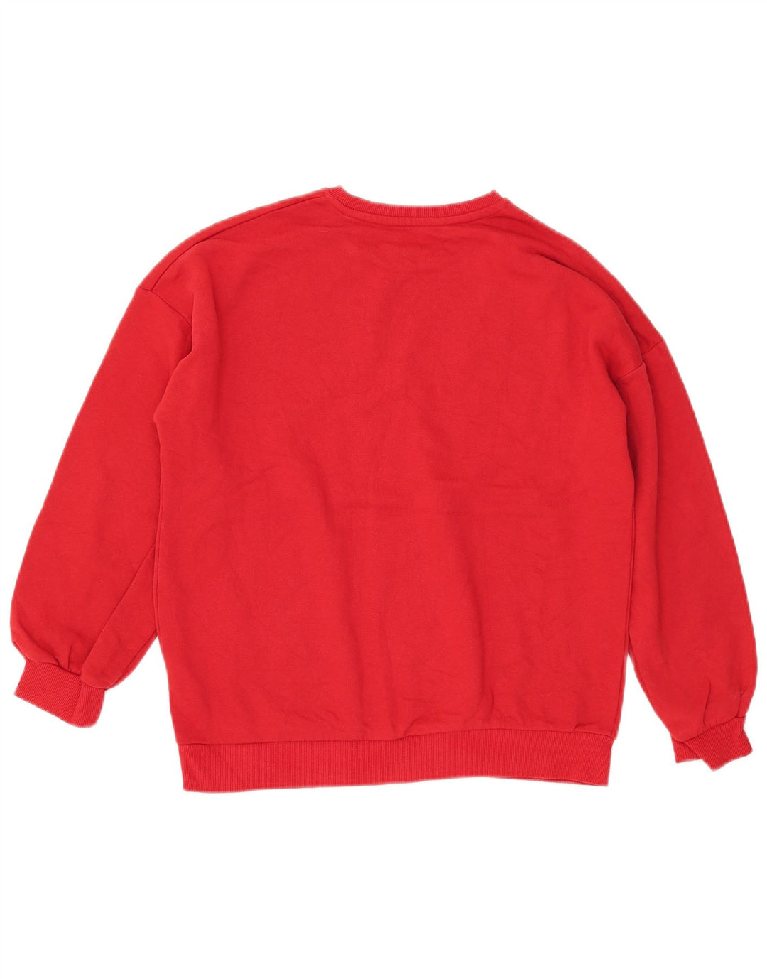 MARKS & SPENCER Felpa Maglia Bambina 12-13 Anni Cotone Rosso