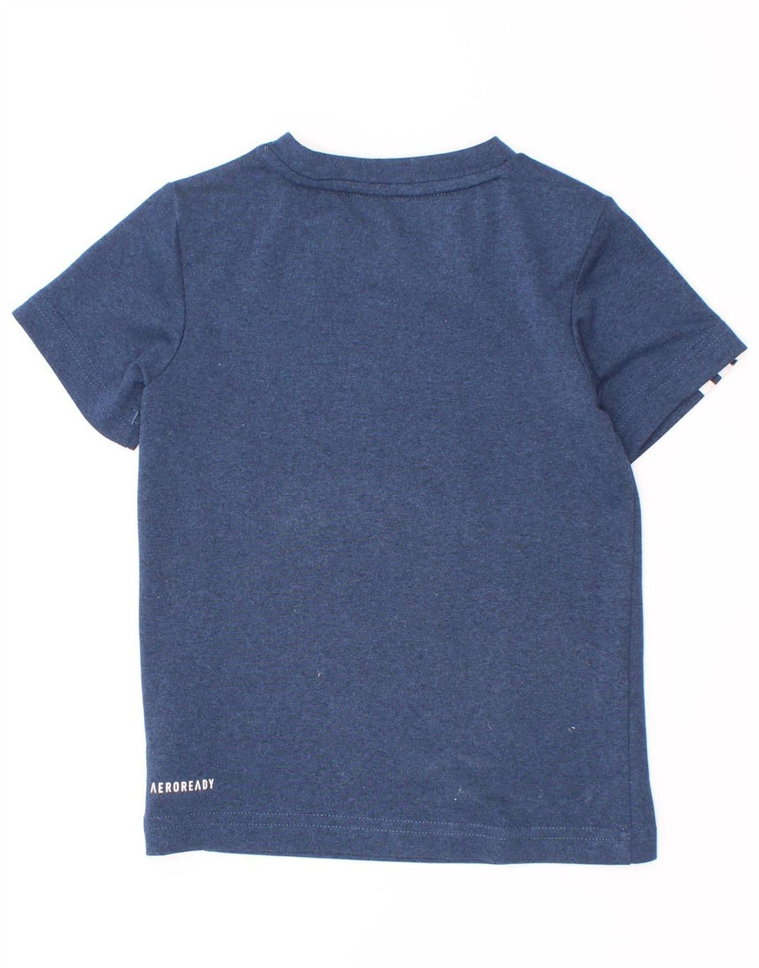 Maglietta Adidas Aeroready da ragazzo, 2-3 anni, in poliestere blu