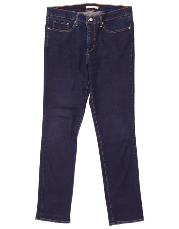Levi's Donna 312 Shaping Slim Jeans W32 L32 Cotone Blu Navy