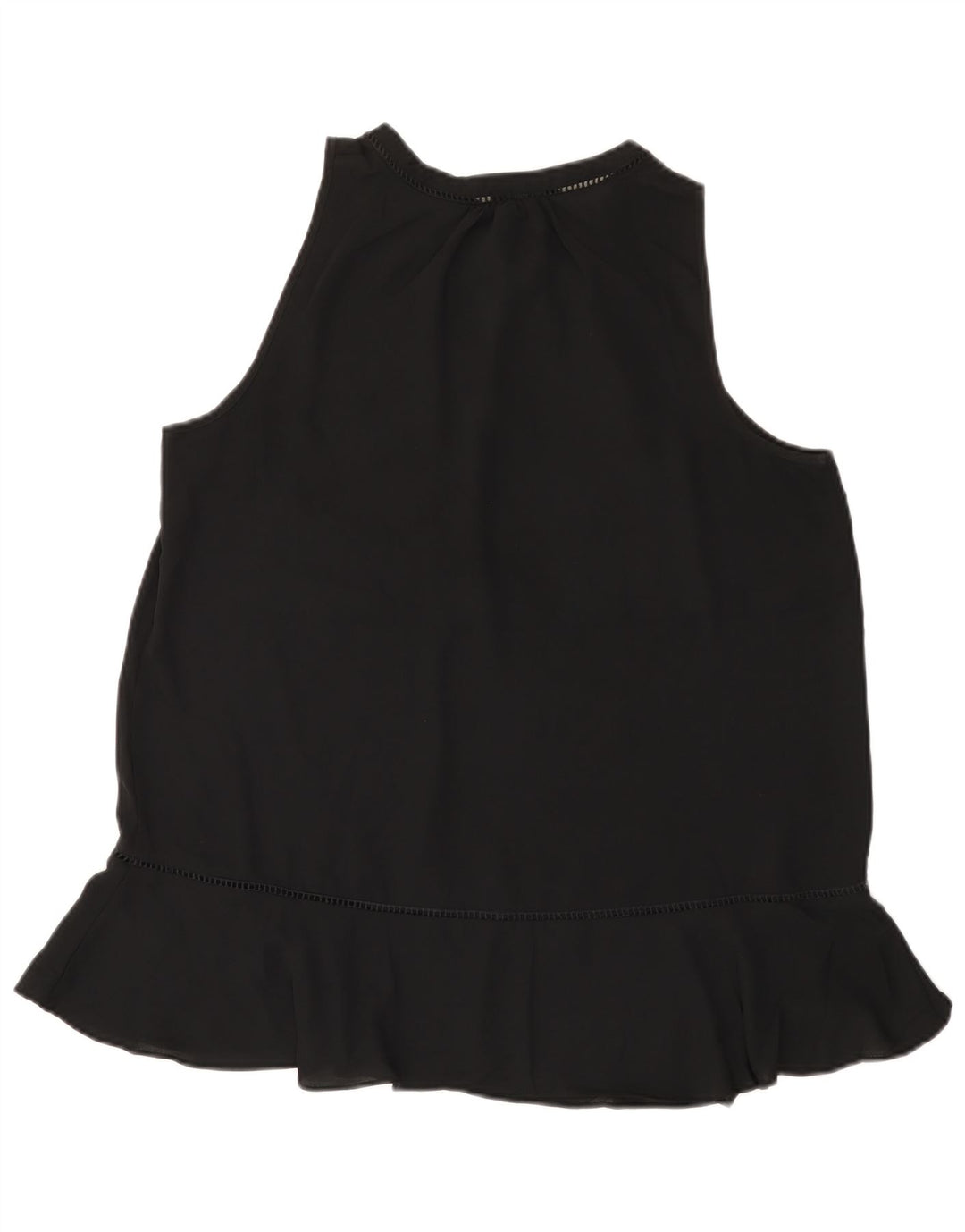 MOSSIMO Camicetta senza maniche da donna UK 18 XL Poliestere nero