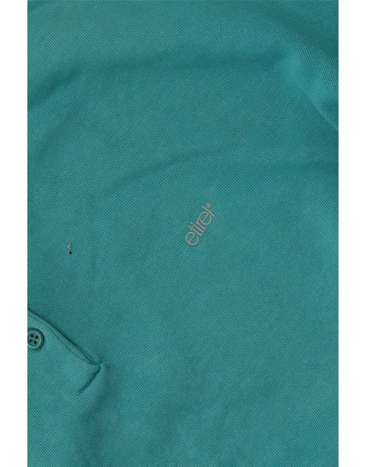 Felpa da donna con collo abbottonato Etirel UK 16 grande blu