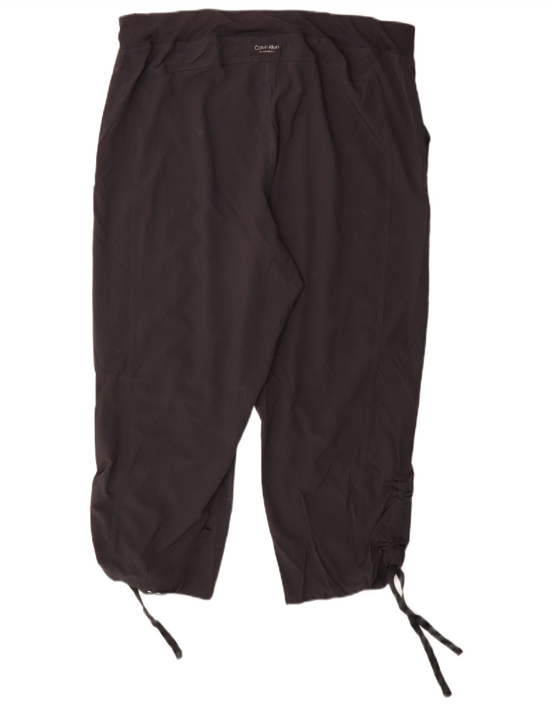 Pantaloni da tuta Capri da donna Calvin Klein UK 18 XL Poliestere grigio