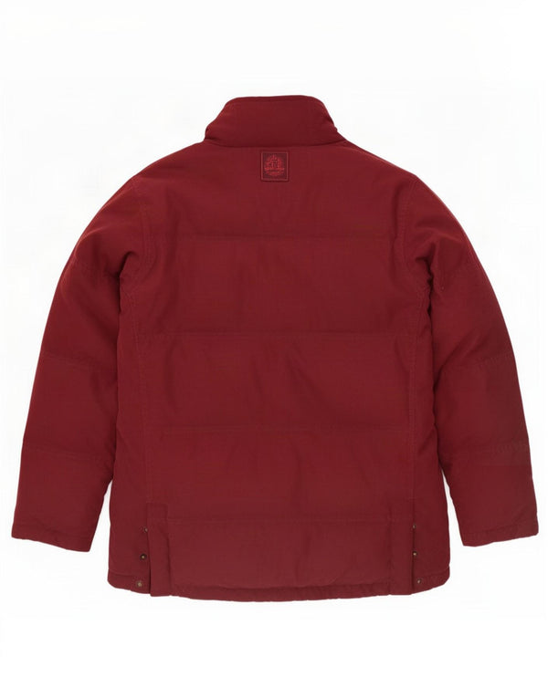 Musto Womens Oversized Padded Jacket UK 10 Small Maroon Polyester