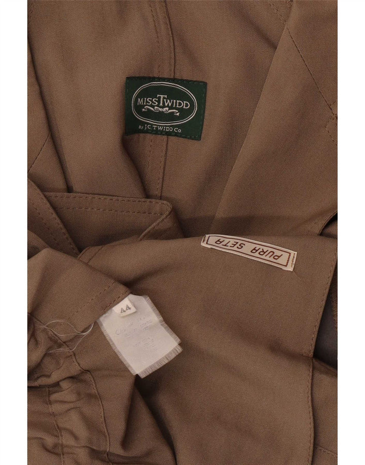 Giacca Parka da donna Misstwidd IT 44 media seta kaki