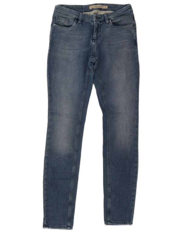 Jeans skinny da donna Calvin Klein W28 L32 cotone blu