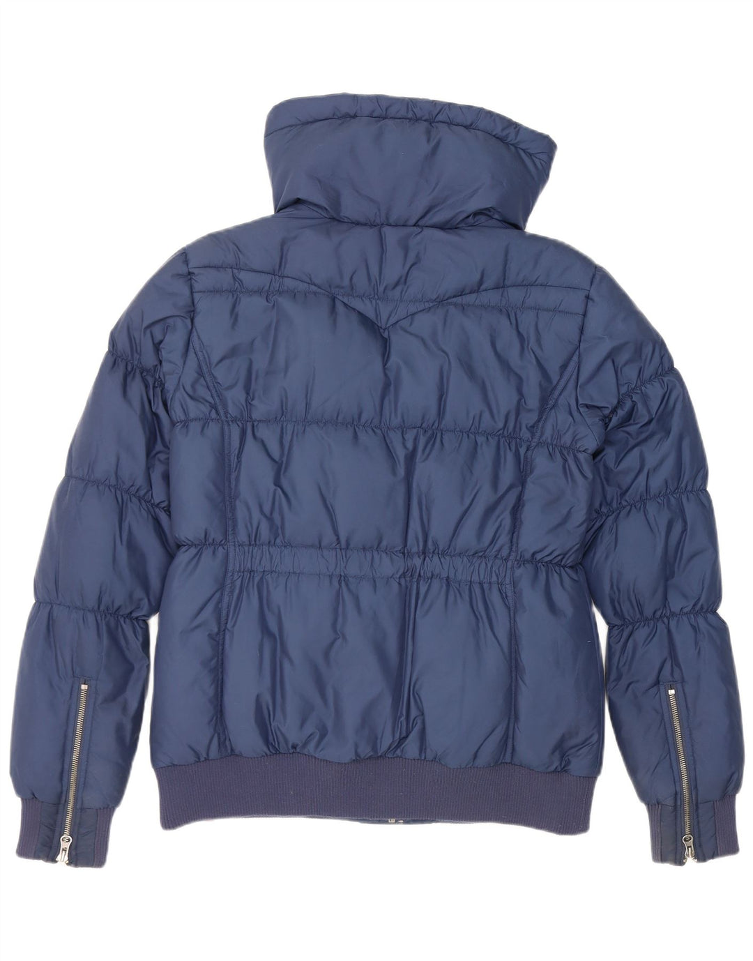 Giacca imbottita da donna Levi's UK 16 grande poliestere blu navy