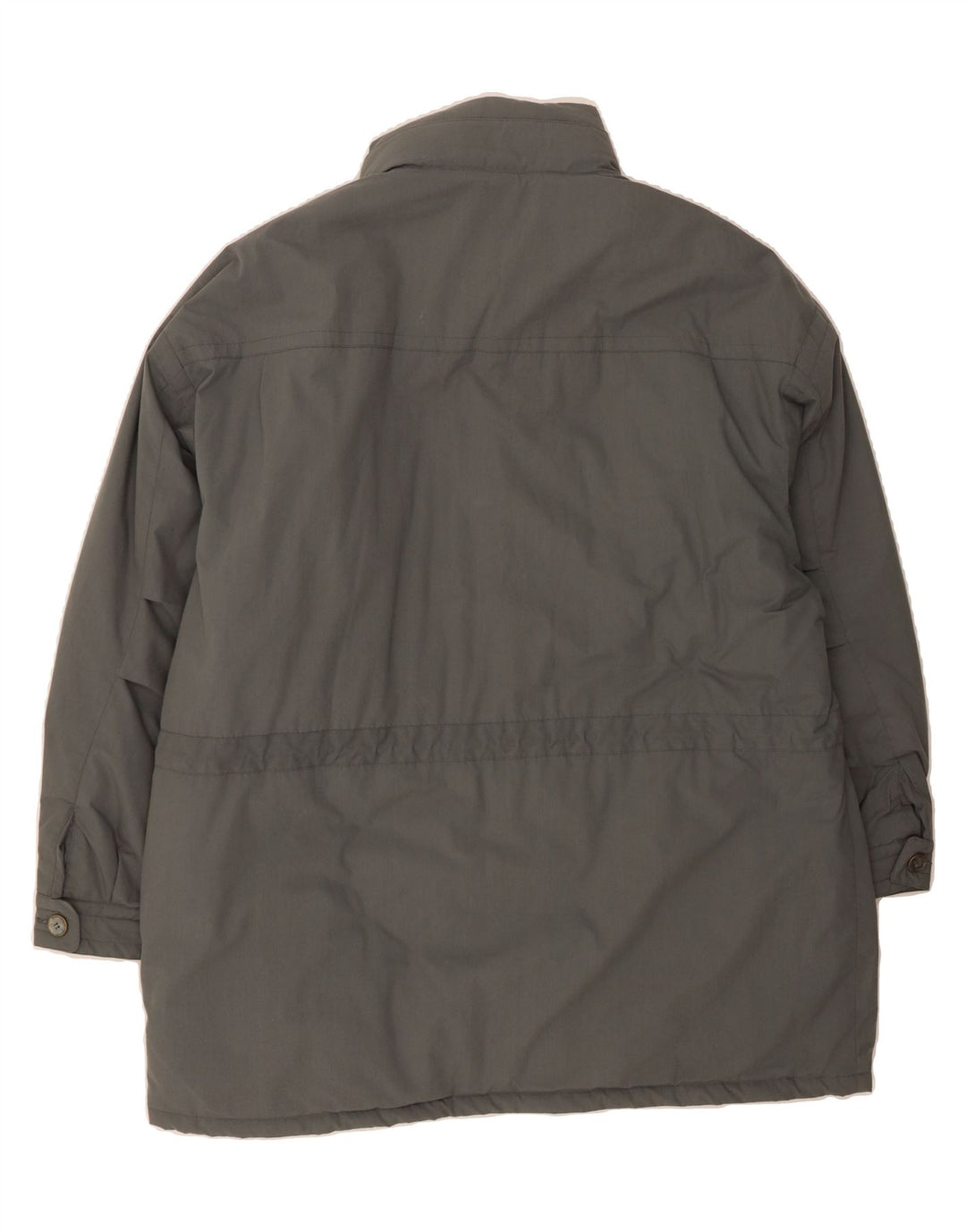 VINTAGE Mens Padded Coat IT 54 2XL Grey Polyester Vintage Vintage and Second-Hand Vintage from Messina Hembry 