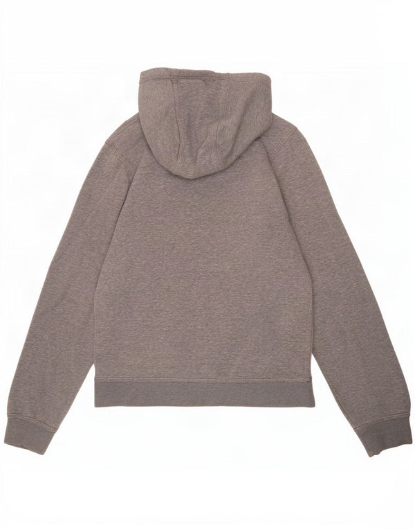 Felpa con cappuccio da uomo Nike Small in cotone chiazzato grigio