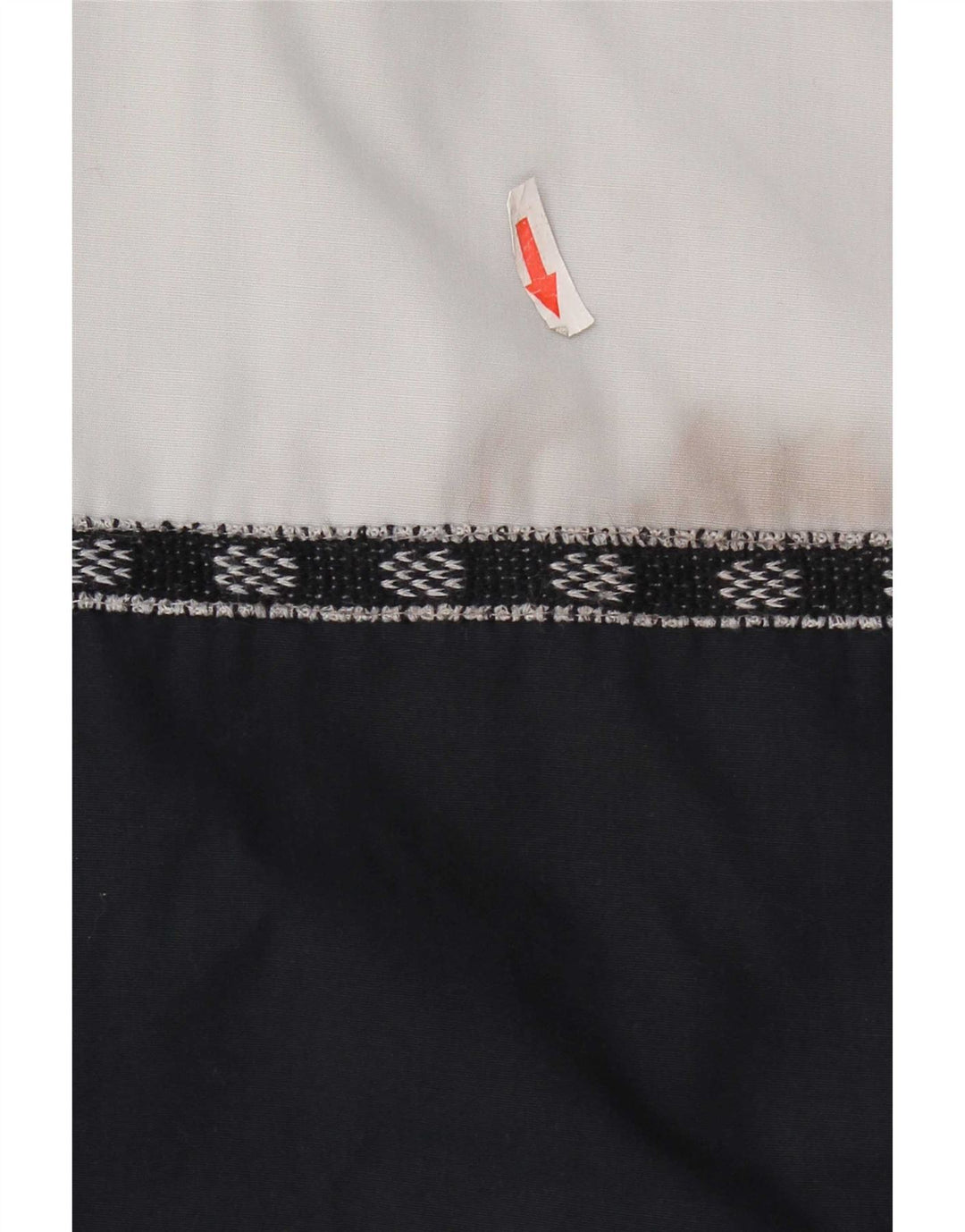 Giacca da tuta da uomo vintage EU 40 color block blu navy medio