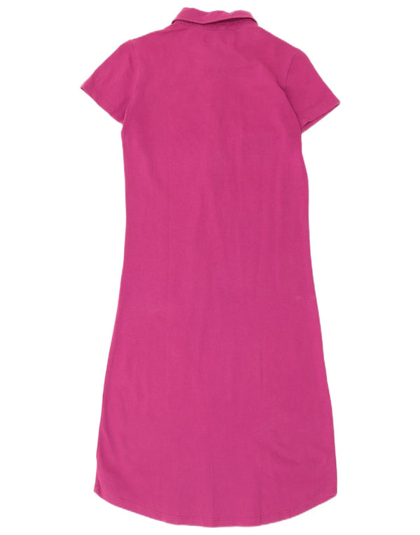 Abito polo da donna Kappa UK 6 XS Maroon Cotton