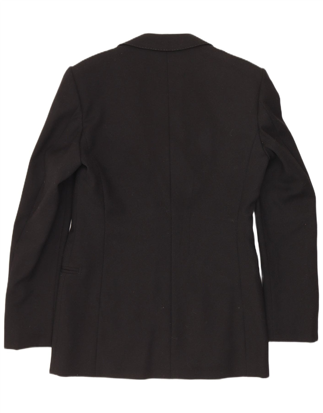 Giacca blazer vintage da uomo a 1 bottone UK 36 piccola classica nera