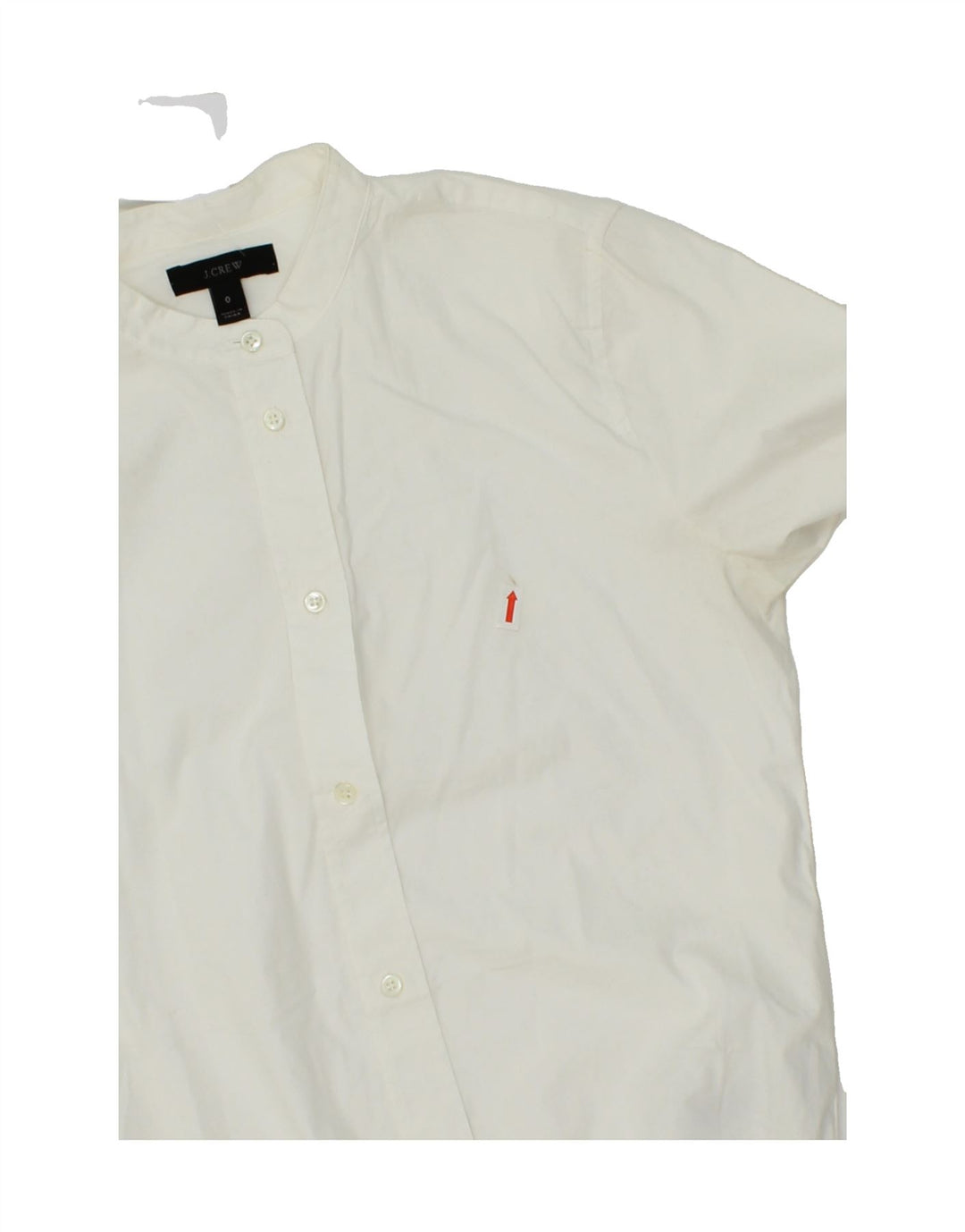 J. CREW Womens Long Sleeve Bodysuit US 0 XS White Cotton Vintage J. Crew and Second-Hand J. Crew from Messina Hembry 