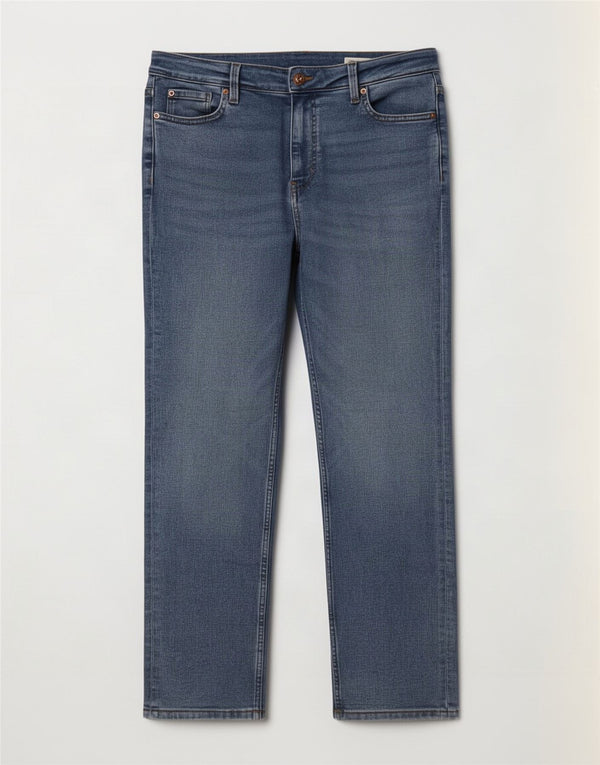 Marks & Spencer Jeans dritti da donna The Sienna UK 16 Large W34 L27 Blu