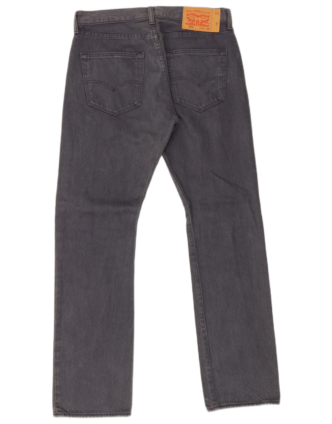 Levi's Uomo 501 Jeans dritti W32 L32 Cotone grigio
