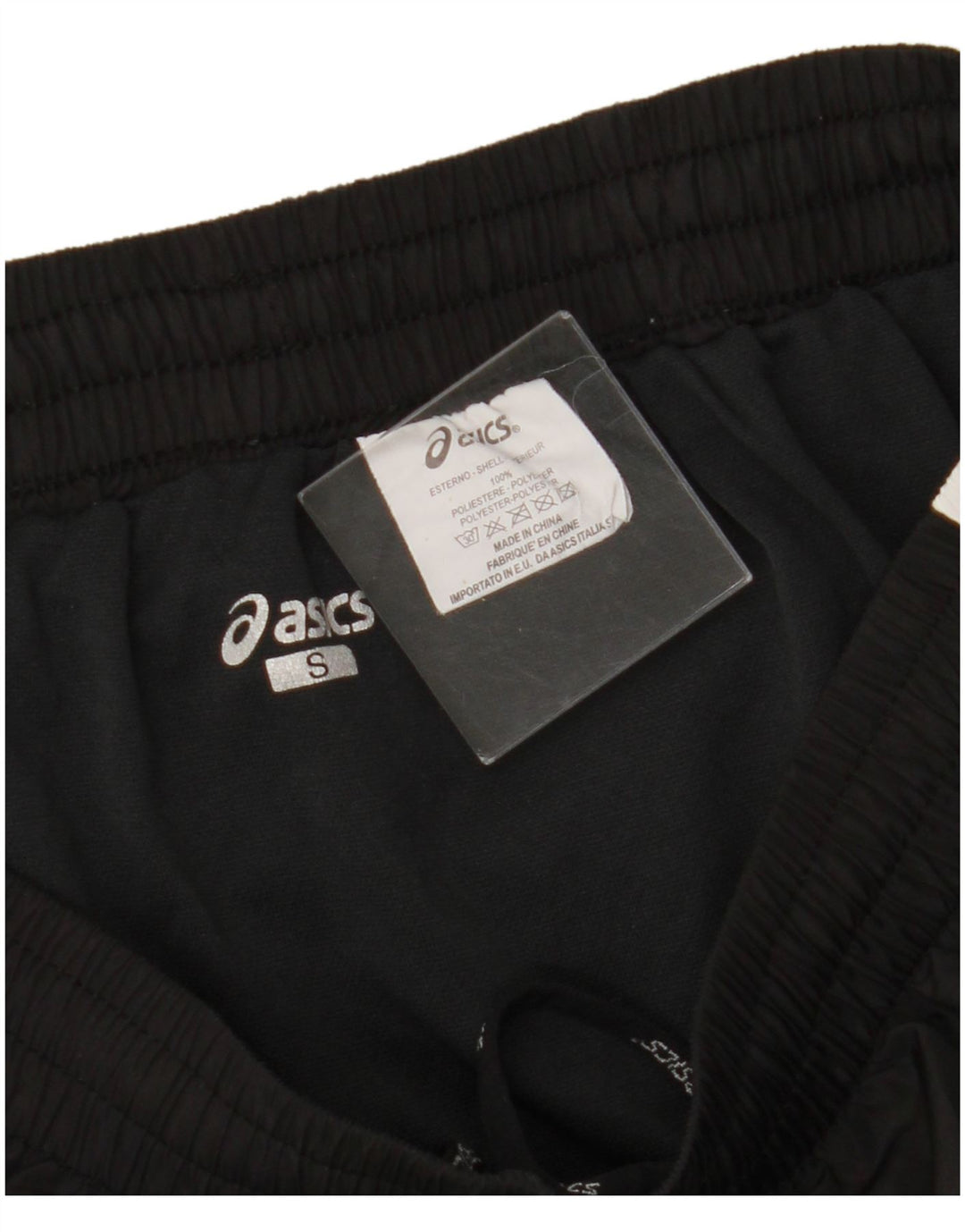 Pantaloncini sportivi ASICS da donna UK 10 Small poliestere mimetico nero