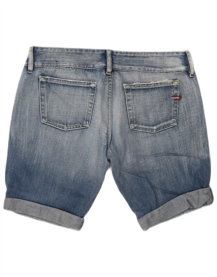 Pantaloncini di jeans da donna DIESEL W31 cotone blu medio