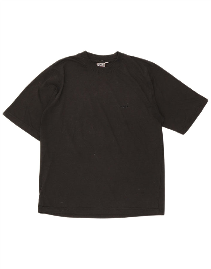 T-shirt da uomo Levi's Top UK 38 poliestere nero medio
