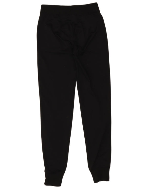 Pantaloni da tuta con grafica Nike da donna Pantaloni da jogging UK 6 XS Poliestere nero