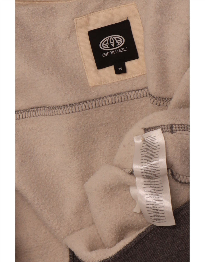 ANIMAL Giacca da tuta da uomo in cotone grigio medio