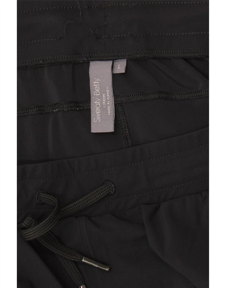 Pantaloni da tuta da donna Sweaty Betty UK 16 Large Nero Poliestere