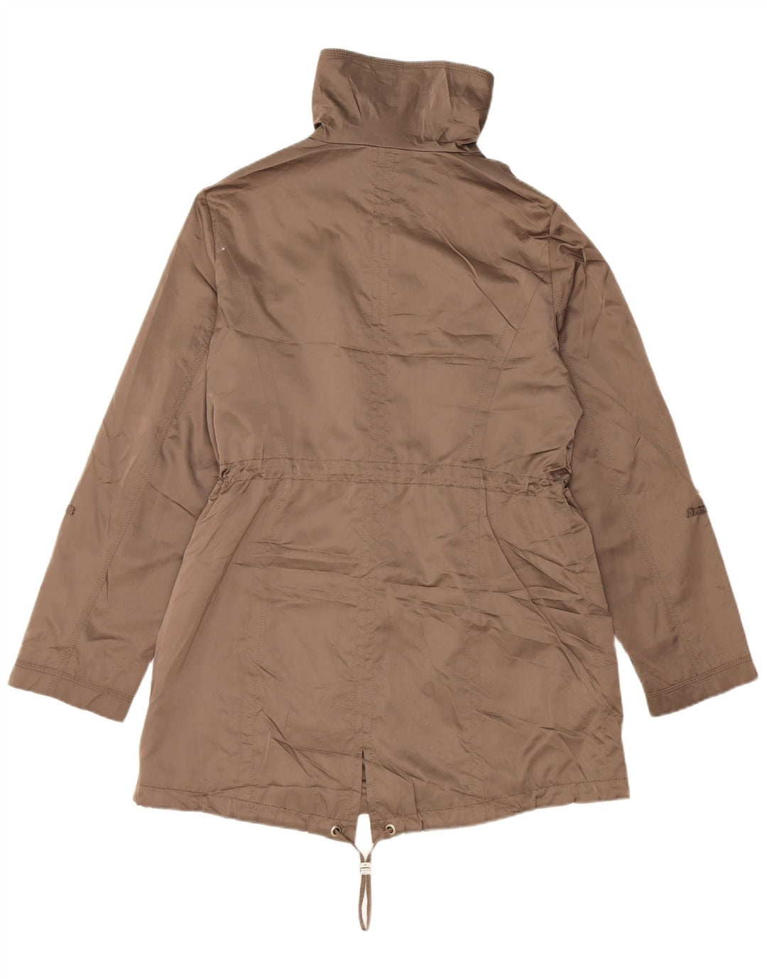 Giacca Parka Autograph da donna Marks & Spencer UK 14 Poliestere kaki medio