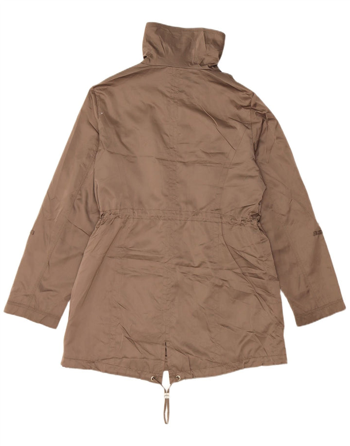 Giacca Parka Autograph da donna Marks & Spencer UK 14 Poliestere kaki medio