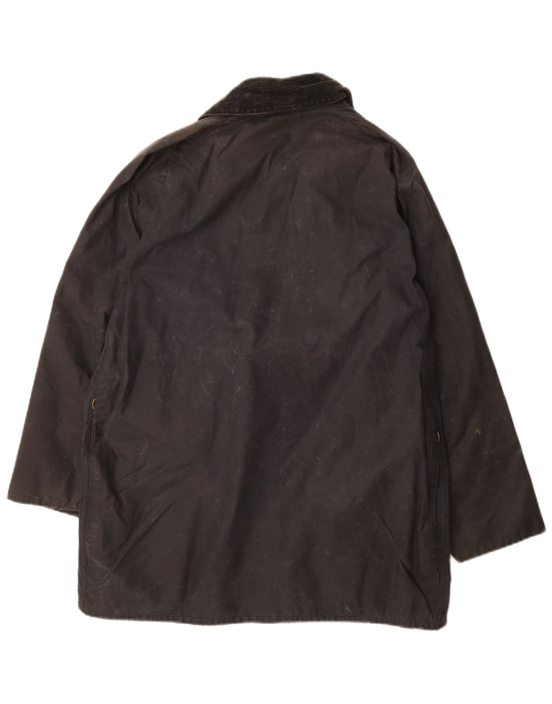 BARBOUR Giacca da uomo in cotone cerato Beaufort UK 38 Small Cotone blu navy