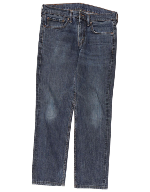 Levi's Uomo 511 Slim Jeans W32 L30 Cotone Blu