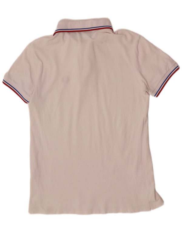 Polo da uomo Fred Perry piccola in cotone a righe bianche