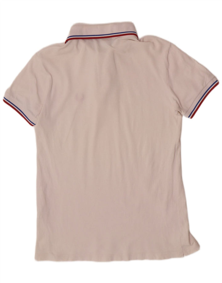 Polo da uomo Fred Perry piccola in cotone a righe bianche