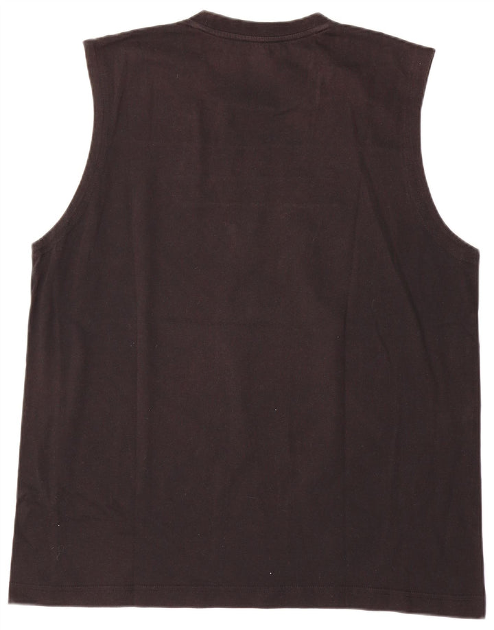 T-shirt grafica da uomo Lotto Top 2XL Nera