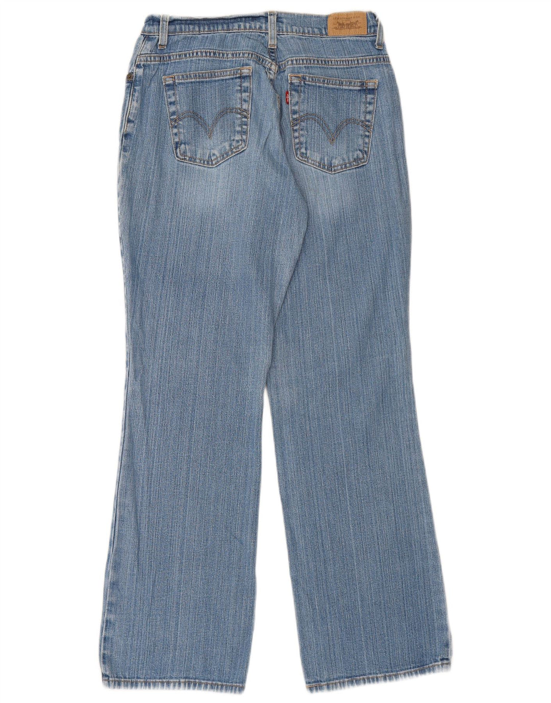 Levi's Donna 550 Jeans dritti US 8 Medio W30 L31 Cotone blu