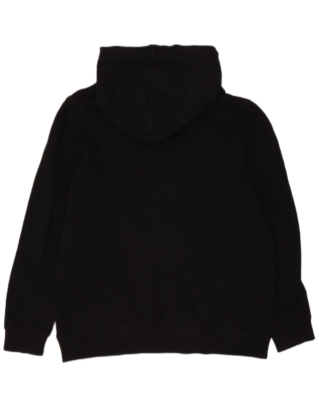 Maglione con cappuccio grafico oversize da donna SUPERDRY UK 10 piccolo nero