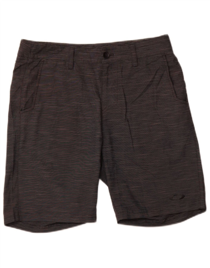 Pantaloncini chino Oakley da uomo con vestibilità regolare W30 grigio medio gessato sportivo