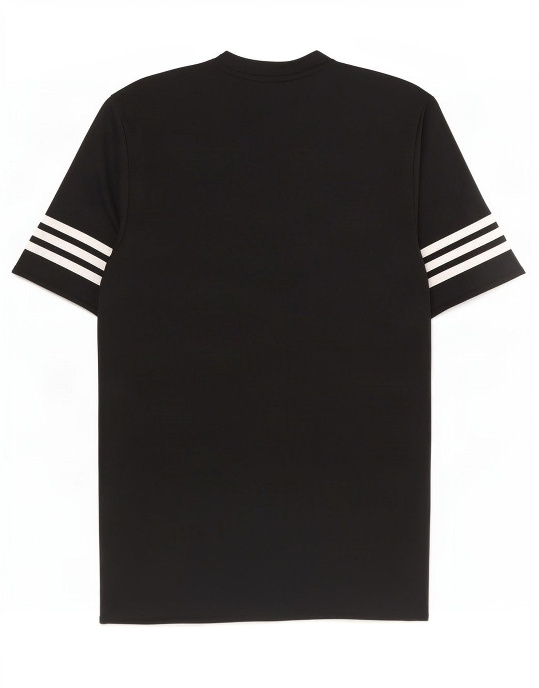 T-shirt Adidas Climalite da uomo piccola piccola in poliestere nero