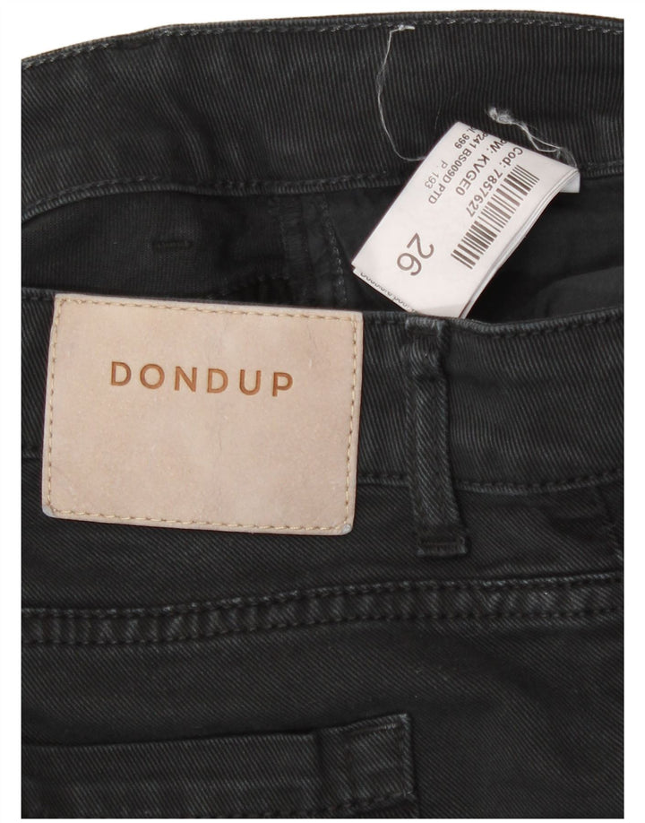 Dondup Jeans Svasati da Donna W26 L31 Cotone Nero