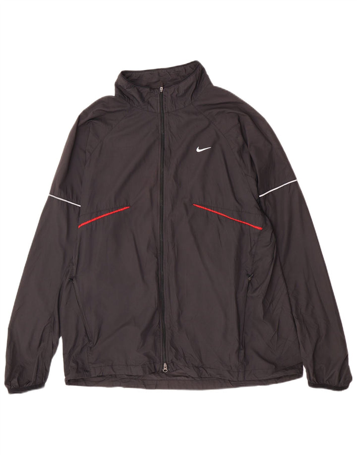 Giacca da ginnastica da uomo Nike XL nera in poliestere