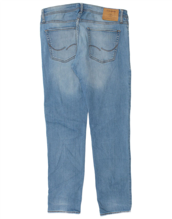Jeans slim da uomo Jack & Jones W34 L30 cotone blu
