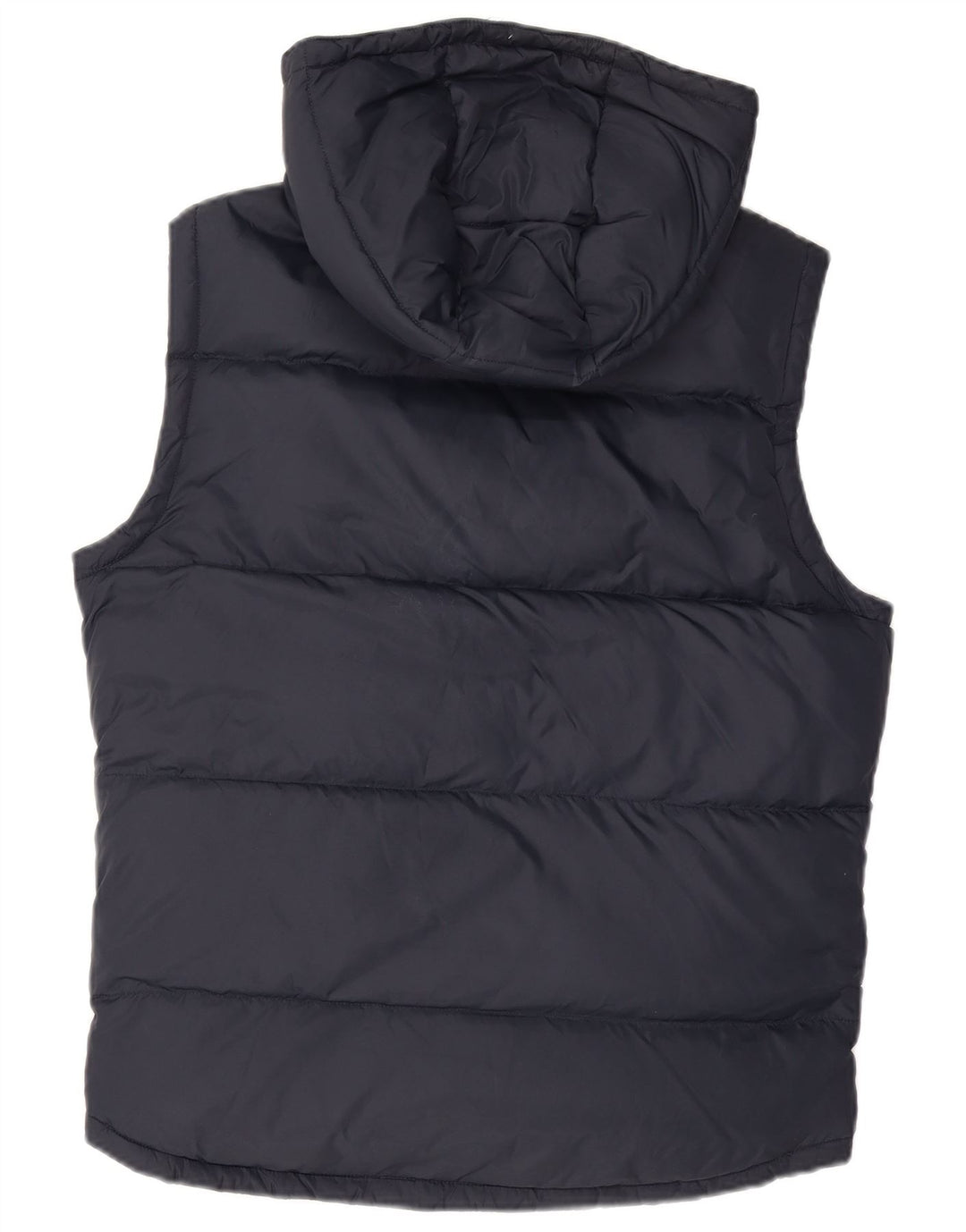 Gilet imbottito con cappuccio da uomo Jack Wills UK 36 piccolo blu navy