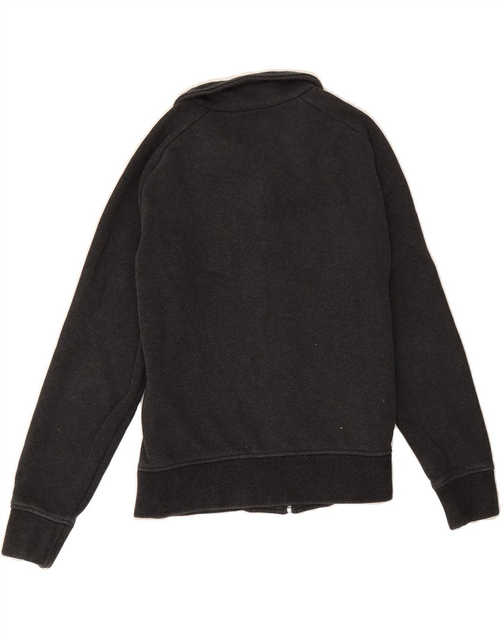 K-WAY Womens Oversized Tracksuit Top Jacket UK 10 Small Black Cotton Vintage K-Way and Second-Hand K-Way from Messina Hembry 