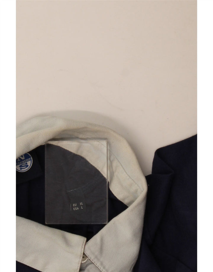 Polo da rugby da uomo North Sails XL blu navy