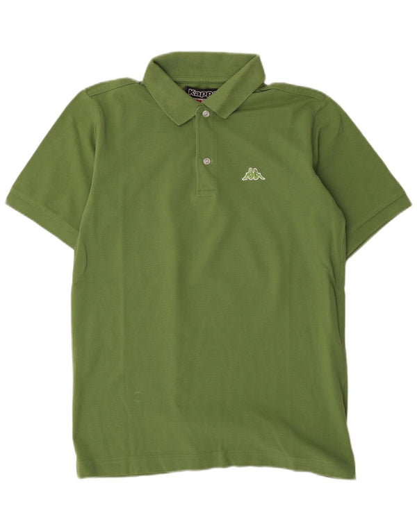 Polo Kappa Uomo Small Verde Cotone