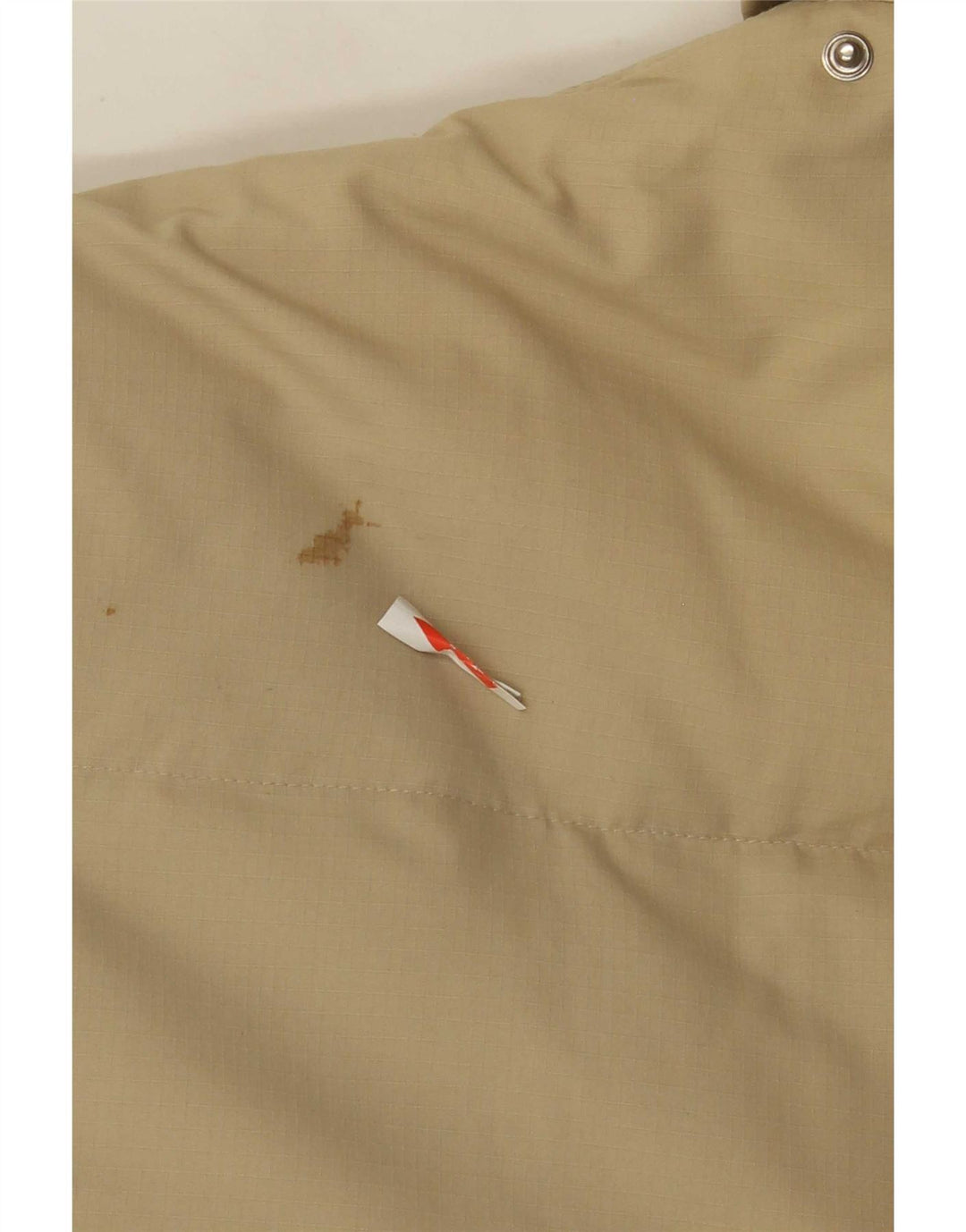 Cappotto imbottito da uomo Fila UK 40 Large Beige in poliammide